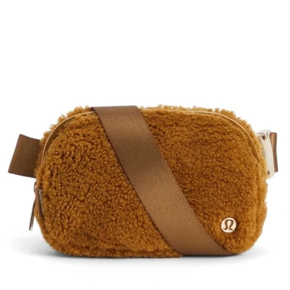 lululemon athletica Caramel Sherpa Crossbody Bag